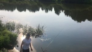 Которосль рыбалка Катя и я