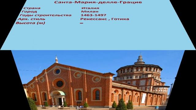 Санта-Мария-делле-Грацие (Милан) смотреть онлайн