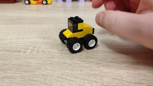 Как собрать простой трактор из конструктора Lego смотреть онлайн