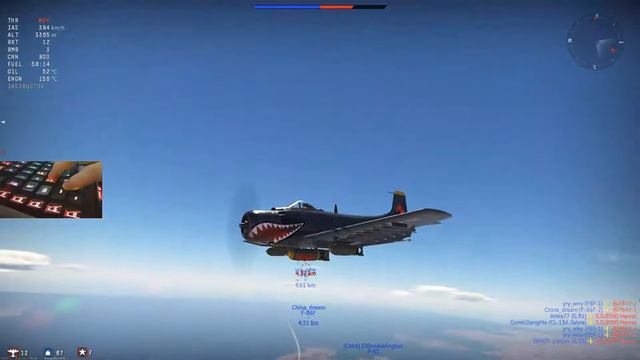War Thunder (EN/JP) Assault Air Mission #020 [FJ-4B,AD-4] смотреть онлайн