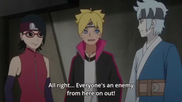 🦊честный обзор на 204 серию боруто(лучший бой )👿