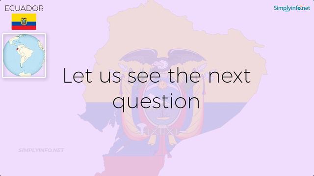 Do You Know Ecuador Basic Information | World Countries Information #53- General Knowledge & Quizze смотреть онлайн
