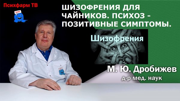 Шизофрения для чайников. Психоз - позитивные симптомы.