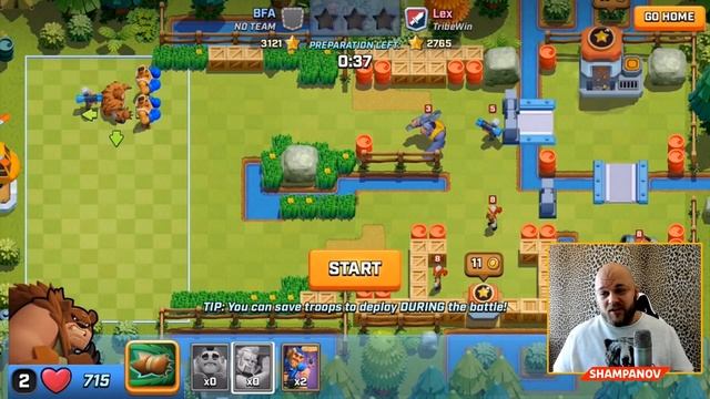 RUSH WARS ГЕЙМПЛЕЙ | ОБЗОР ИГРЫ