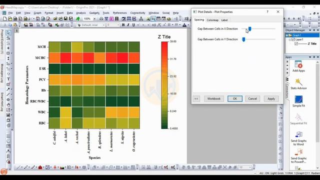 How to Draw a Heatmap | Origin Pro | Statistics Bio7 | Mohan Arthanari смотреть онлайн