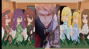 Реакция гг разных манхв друг на друга (Смерть — единственный конец для злодейки )