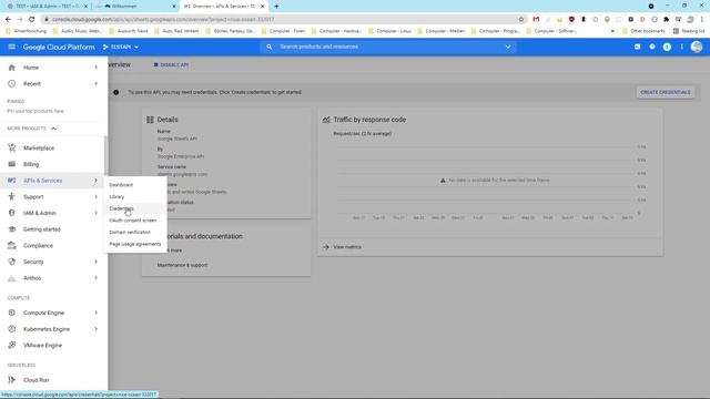 Create GoogleSheets API do access document смотреть онлайн