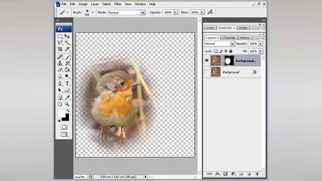 РЕДАКТИРОВАНИЕ МАСОК- Photoshop (Фотошоп) за один день! - Урок 54 смотреть онлайн