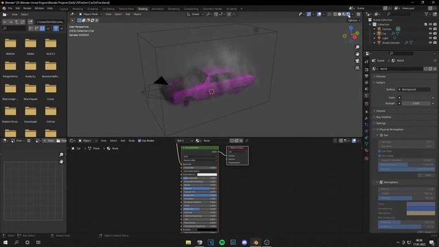 How to make FIRE in Blender смотреть онлайн