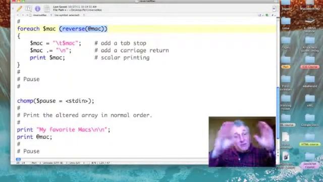 Perl: reverse смотреть онлайн