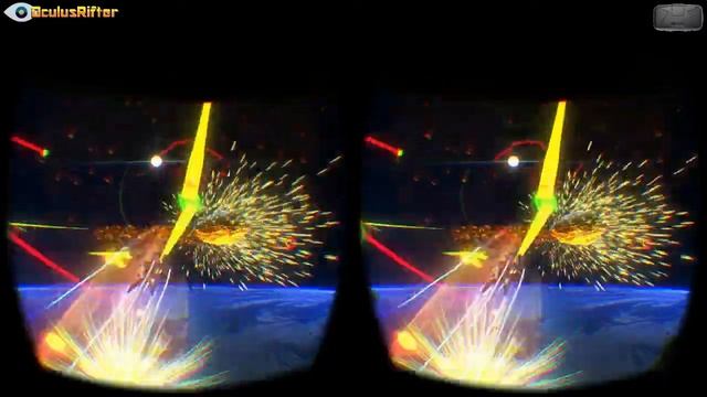 Vanguard V (3rd Person Space Fighter) - Oculus Rift DK2 GamePlay & Review смотреть онлайн