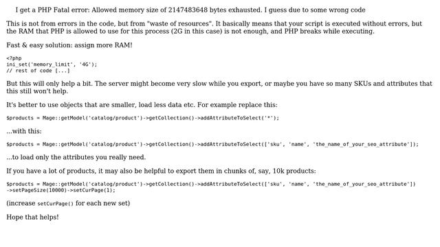 Magento: php - create csv export file, based on product values (2 Solutions!!) смотреть онлайн