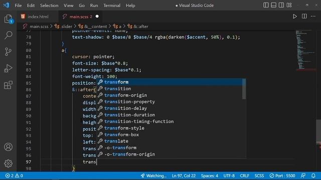 How To Make Animated Image Slider Using HTML Sass & JavaScript - @codesmashers смотреть онлайн