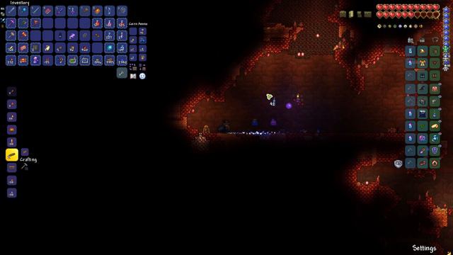 Terraria 1.4.4 Master Mode - Episode 36 - Crimson Farming Area смотреть онлайн