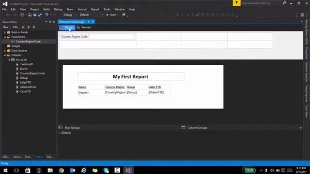 Reporting Services (SSRS) in 120 mins: P6 - Adding Parameters to SSRS reports смотреть онлайн