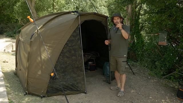 Али Хамиди и его ДОМ для карпфишинга - палатка FOX Frontier XD! ОТЗЫВ смотреть онлайн