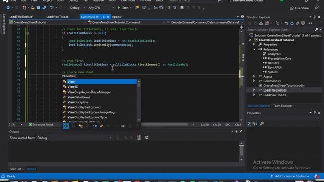 Revit API - Create New Sheet, View, & View Title - Part 2 смотреть онлайн