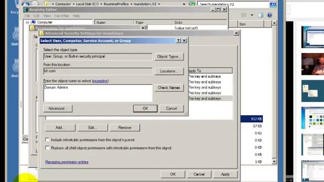 Mandatory Profile in Windows Server 2008 R2 смотреть онлайн