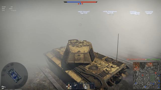 TIger 2 HEAT CHALLENGE - So Much GUN So Little Pen (War Thunder) смотреть онлайн
