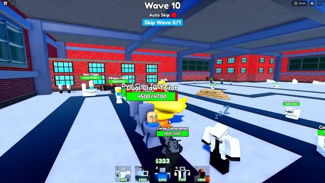 Играю только за СПАВН ЮНИТОВ в Toilet Tower Defense! смотреть онлайн