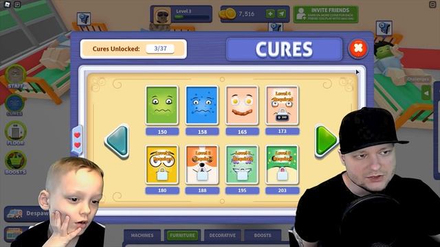 ЛЕЧУ ДУРАКОВ в БОЛЬНИЦЕ которую САМ ПОСТРОИЛ в СИМУЛЯТОРЕ БОЛЬНИЦЫ от роблокс смотреть онлайн