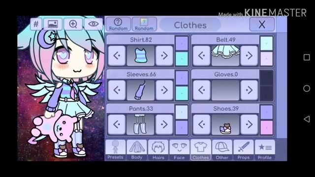 Параметры моей оски? Gacha Life смотреть онлайн