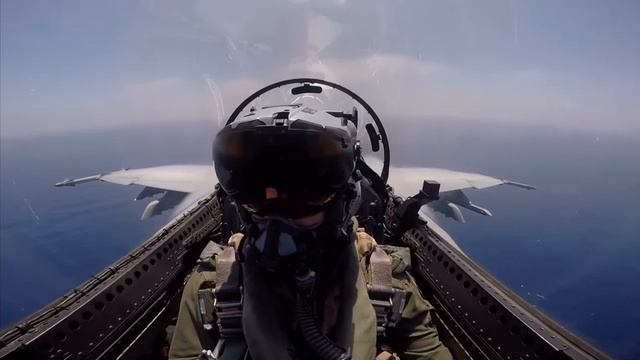 F/A 18 Hornet Cockpit View : Catapult Launch Takeoff - Aircraft Carrier смотреть онлайн