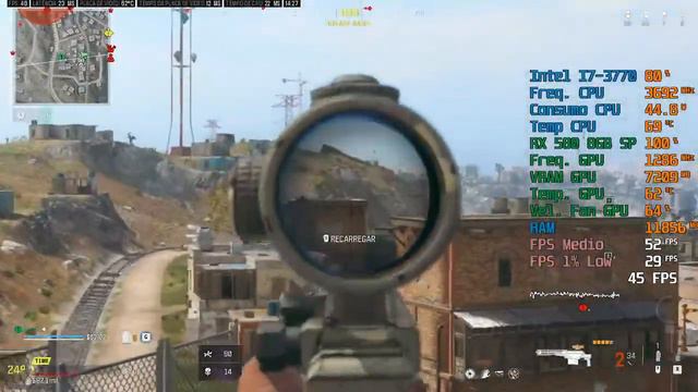 🔴 LIVE - WARZONE 3 | I7 3770 + RX 580 8GB 2048 SP | Graphcs Player | Aliexpress | MW3 | AO VIVO смотреть онлайн