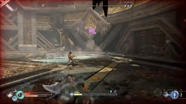 God of War Walkthrough - Valkyrie Boss Fight: Rota (7 of 9) смотреть онлайн