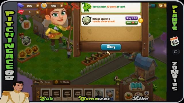 Plants v Zombies Adventures - Cadaver Cavern 1/3 (Facebook, iPhone, Android смотреть онлайн