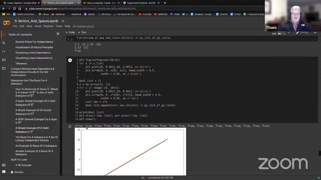 Module 7 - Linear Algebra + NumPy (continued) смотреть онлайн