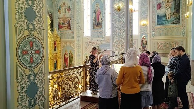 Псалом 33 (Обиходный напев). Регент Таисия Марченко. смотреть онлайн