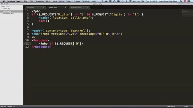 Get Started with Twilio Voice: Record Caller's Voice Screencast смотреть онлайн