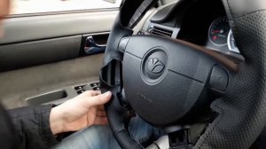 Устанавливаем оплетку на руль Daewoo Gentra/Chevrolet Lacetti