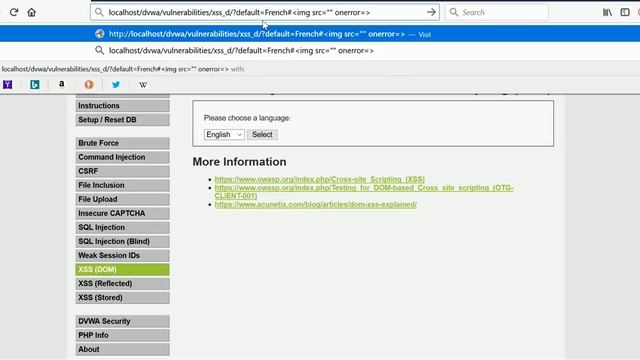 DVWA XSS - DOM (HIGH LEVEL) смотреть онлайн