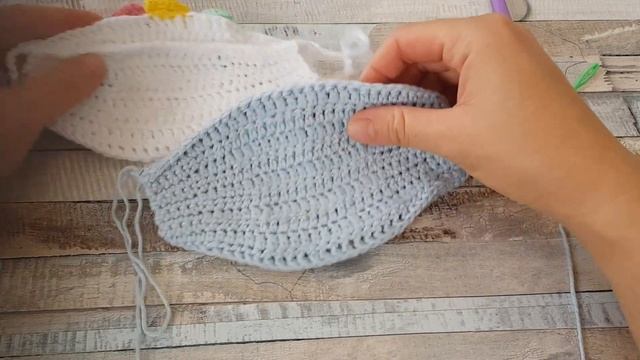 How To Crochet Animal Face Mask. Part 1 смотреть онлайн