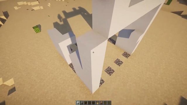 Дом в стиле минимализма Minecraft