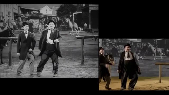 Stan & Ollie - Way Out West Dance смотреть онлайн