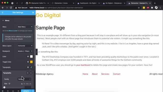 Make A Free Header and Footer in Elementor Hello Theme (v2.4 Beta Release) смотреть онлайн
