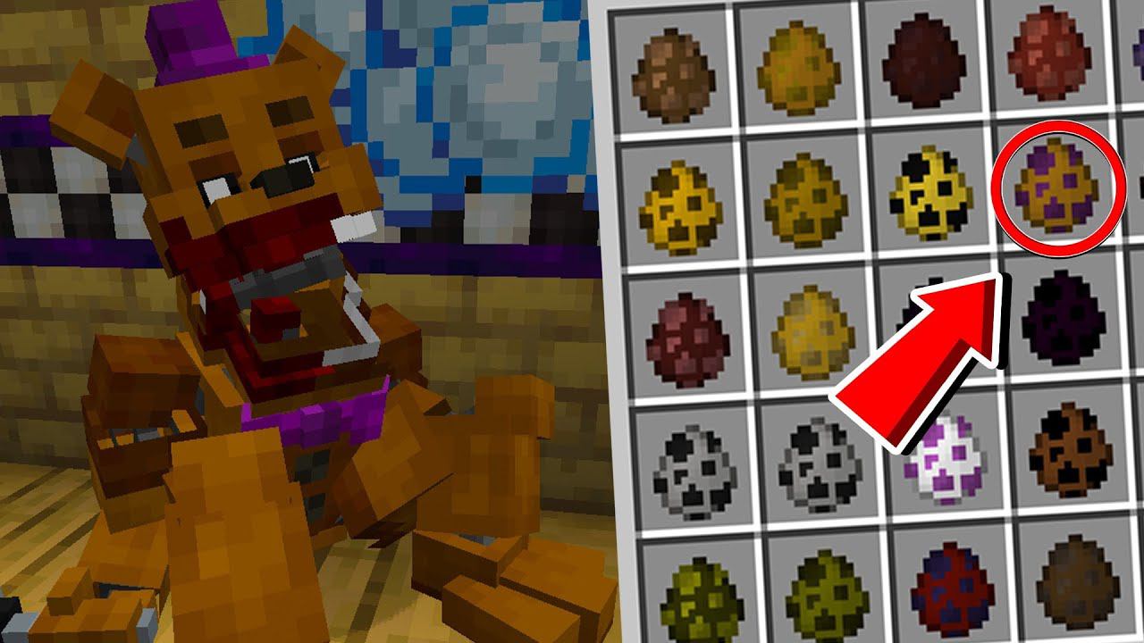 ч.01 ОБЗОР МОДА НА ПЯТЬ НОЧЕЙ С ФРЕДДИ! АНИМАТРОНИКИ МОД В МАЙНКРАФТЕ! Обзоры модов в Майнкрафте! смотреть онлайн