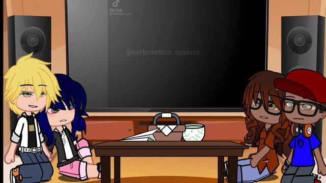 Season 3 reacts to S5 (Adrienette) | Gacha Club | Miraculous Ladybug смотреть онлайн