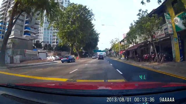 Singtech Car DVR with G-Sensor 1080 FHD 2014 (Sample Video taken at daytime) смотреть онлайн