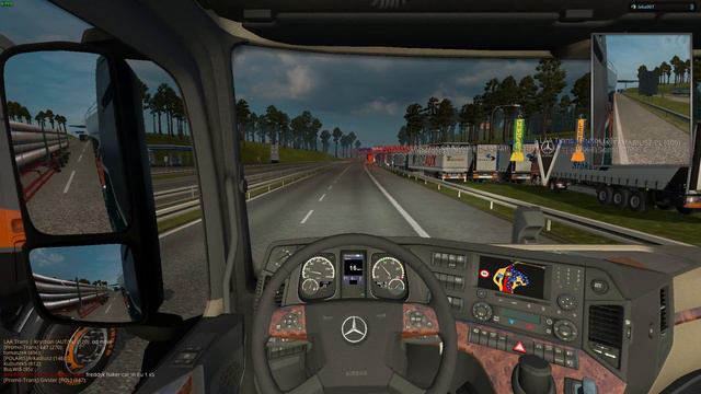 ETS2 MP - Сто человек? Легко смотреть онлайн
