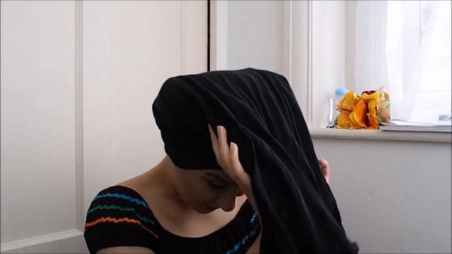 Quick Retro Twisty Turban Using A T-Shirt Tutorial | Atomic Amber смотреть онлайн