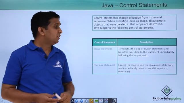 Java - Control Statements смотреть онлайн