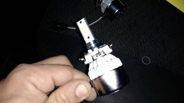 Установка LED на ближний на датсун ми-до, он-до