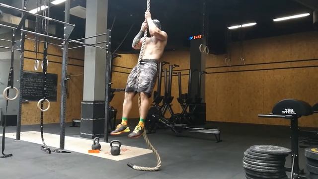 Подтягивания на канате смотреть онлайн