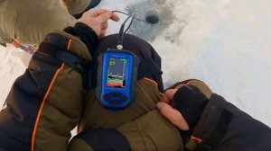 С ним любой дурак поймает? Зимний эхолот Практик 8. Ловля окуня на балансир и блесну