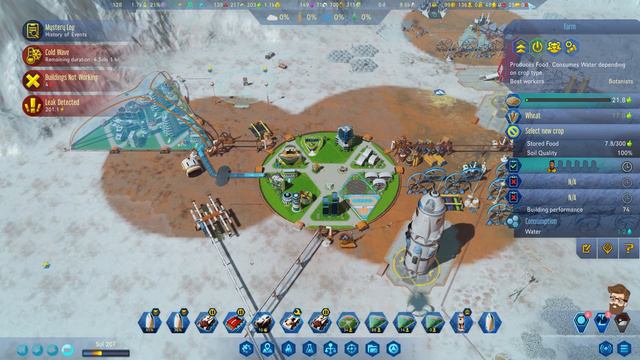 The Longest Winter (1200% Difficulty Part 17) - Surviving Mars Below & Beyond Gameplay смотреть онлайн