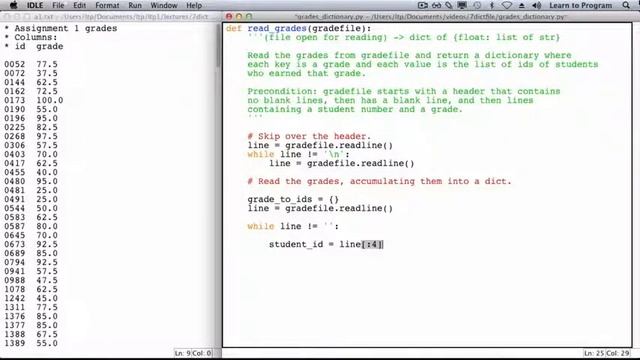 Populating a Dictionary | Learn to Program Fundamentals смотреть онлайн